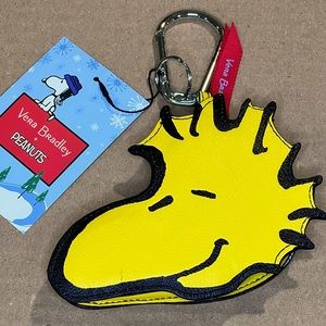Vera Bradley + Peanuts Woodstock Bag Charm - Ski Slope Snoopy collection - NWT